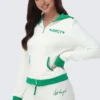 Contrast Trim Logo Hoodie Contrast Trim Logo Hoodie