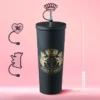 Couture Hydration Stainless Steel Tumbler Cup 6-Piece Set Couture Hydration Stainless Steel Tumbler Cup 6-Piece Set