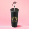 Couture Hydration Stainless Steel Tumbler Cup 6-Piece Set Couture Hydration Stainless Steel Tumbler Cup 6-Piece Set