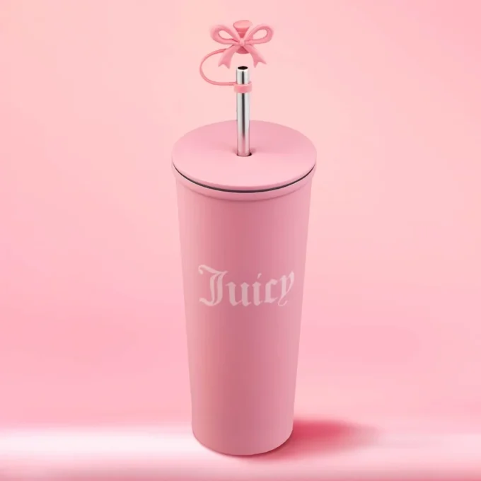 Couture Hydration Stainless Steel Tumbler Cup 6-Piece Set Couture Hydration Stainless Steel Tumbler Cup 6-Piece Set