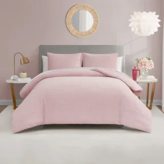 Crinkle Velvet Comforter Set Crinkle Velvet Comforter Set