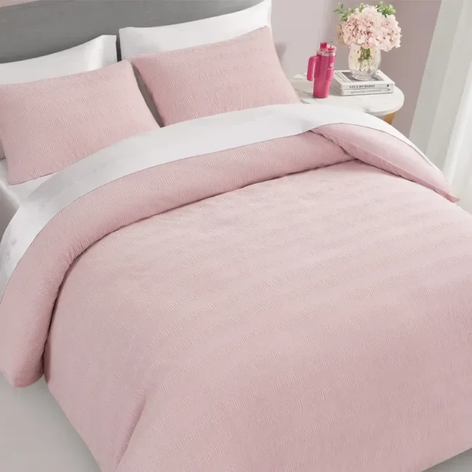 Crinkle Velvet Comforter Set Crinkle Velvet Comforter Set