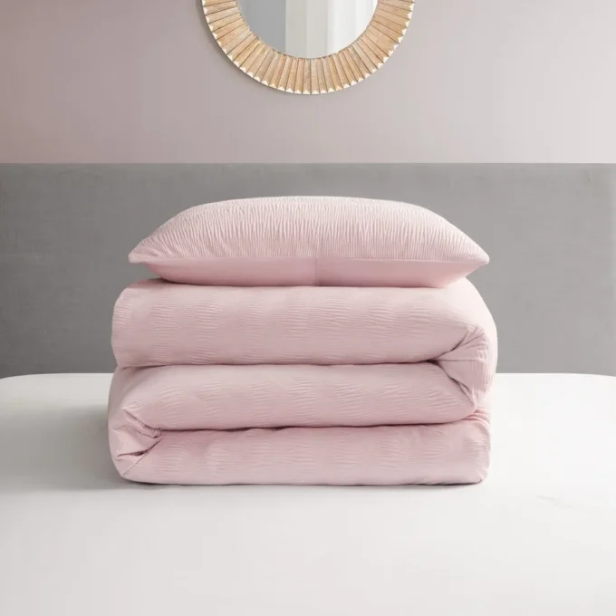 Crinkle Velvet Comforter Set Crinkle Velvet Comforter Set