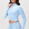Cropped Mockneck Jacket Cropped Mockneck Jacket