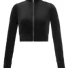 Cropped Mockneck Jacket Cropped Mockneck Jacket
