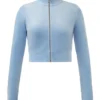 Cropped Mockneck Jacket Cropped Mockneck Jacket