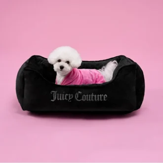 Crown Bling Black Pet Bed Crown Bling Black Pet Bed