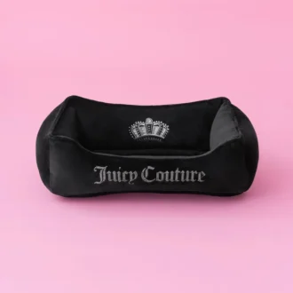 Crown Bling Black Pet Bed Crown Bling Black Pet Bed