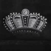 Crown Bling Black Pet Bed Crown Bling Black Pet Bed