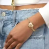 Crown Heart Charm Chain Bracelet Crown Heart Charm Chain Bracelet