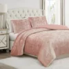 Crushed Velvet Comforter Set Crushed Velvet Comforter Set