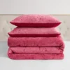 Crushed Velvet Comforter Set Crushed Velvet Comforter Set