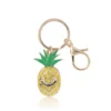 Crystal Pineapple Keychain Bag Charm Crystal Pineapple Keychain Bag Charm