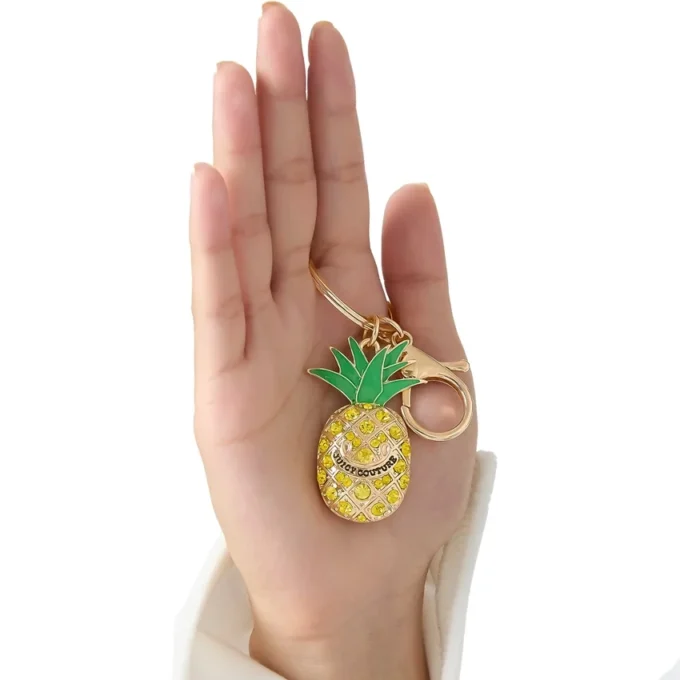 Crystal Pineapple Keychain Bag Charm Crystal Pineapple Keychain Bag Charm