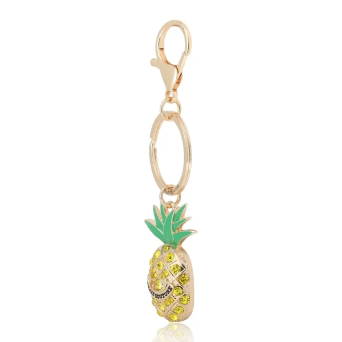 Crystal Pineapple Keychain Bag Charm Crystal Pineapple Keychain Bag Charm