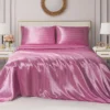 Damask Stripe Satin Sheet Set Damask Stripe Satin Sheet Set