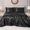 Damask Stripe Satin Sheet Set Damask Stripe Satin Sheet Set