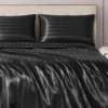 Damask Stripe Satin Sheet Set Damask Stripe Satin Sheet Set