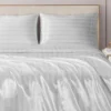 Damask Stripe Satin Sheet Set Damask Stripe Satin Sheet Set
