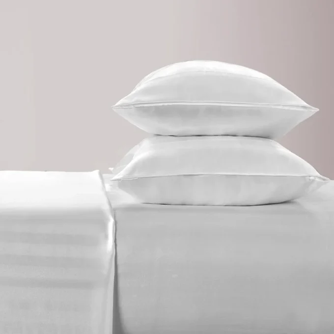 Damask Stripe Satin Sheet Set Damask Stripe Satin Sheet Set