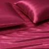 Damask Stripe Satin Sheet Set Damask Stripe Satin Sheet Set