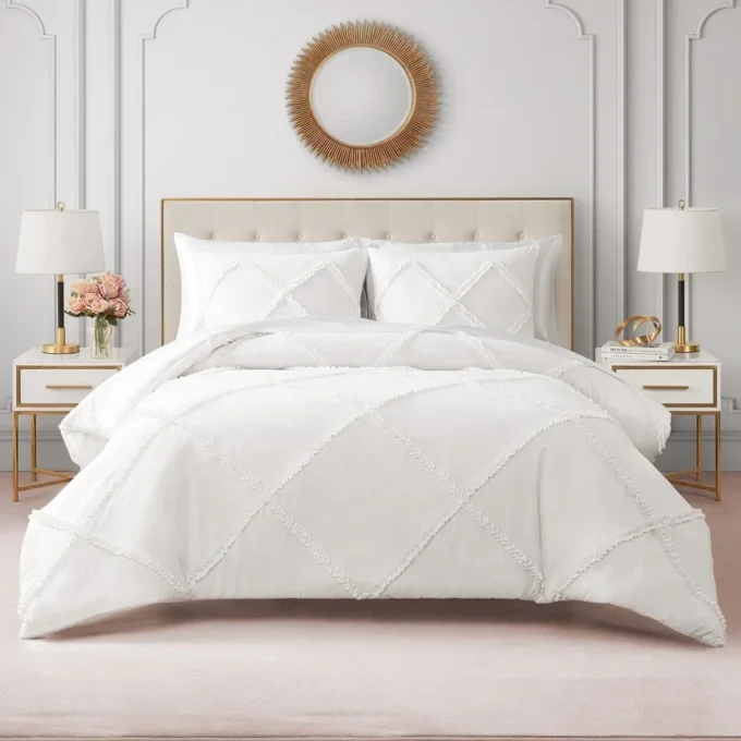Diamond Ruffle Comforter Set Diamond Ruffle Comforter Set