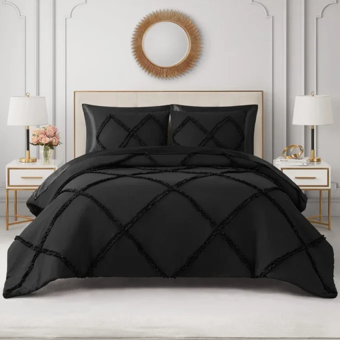 Diamond Ruffle Comforter Set Diamond Ruffle Comforter Set
