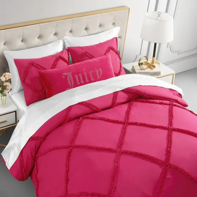 Diamond Ruffle Comforter Set Diamond Ruffle Comforter Set