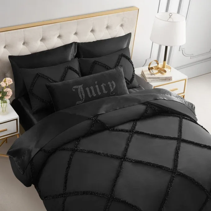 Diamond Ruffle Comforter Set Diamond Ruffle Comforter Set