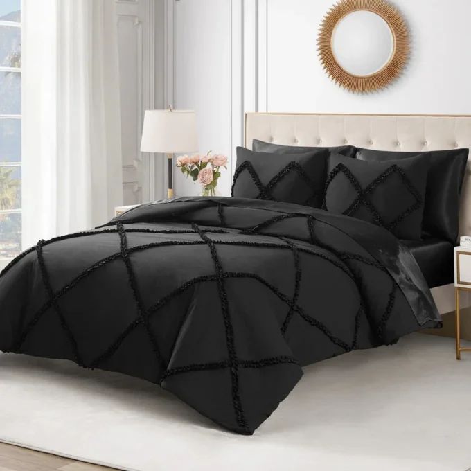 Diamond Ruffle Comforter Set Diamond Ruffle Comforter Set