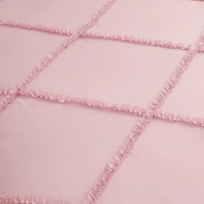 Diamond Ruffle Comforter Set Diamond Ruffle Comforter Set