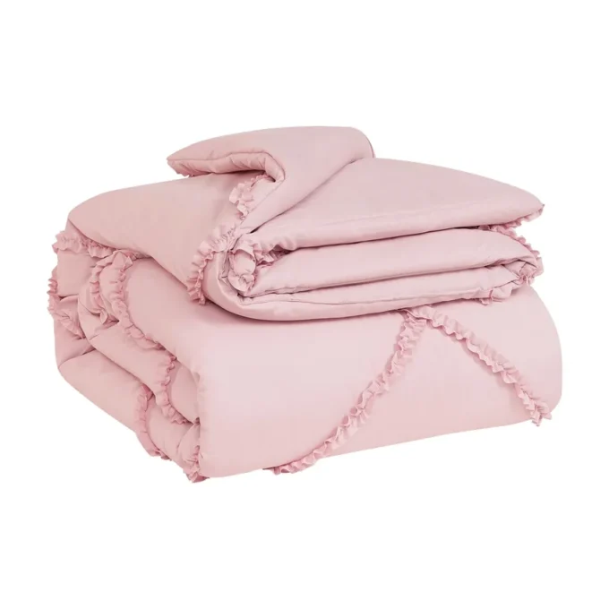 Diamond Ruffle Comforter Set Diamond Ruffle Comforter Set