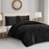 Embossed Leopard Reversible Comforter Set Embossed Leopard Reversible Comforter Set
