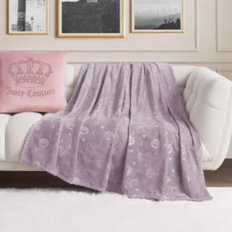 Embossed Plush Oversized Throw Blanket