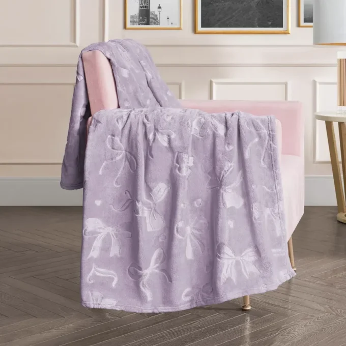 Embossed Plush Oversized Throw Blanket Embossed Plush Oversized Throw Blanket