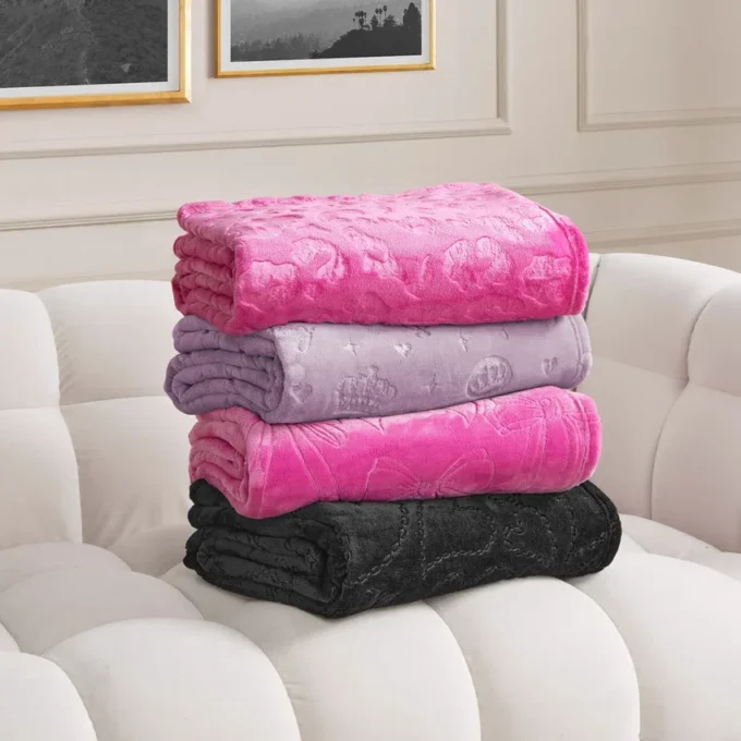 Embossed Plush Oversized Throw Blanket Embossed Plush Oversized Throw Blanket