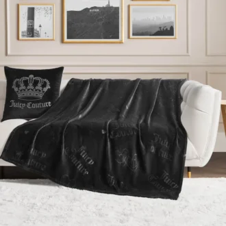 Embossed Plush Throw Blanket