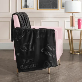 Embossed Plush Throw Blanket