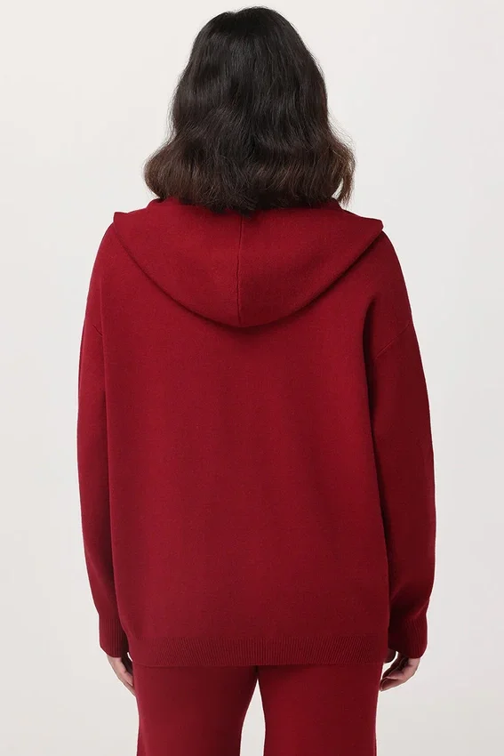 Embroidered Oversized Hoodie Embroidered Oversized Hoodie