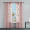 Ethel Embellished Sheer Curtains Ethel Embellished Sheer Curtains