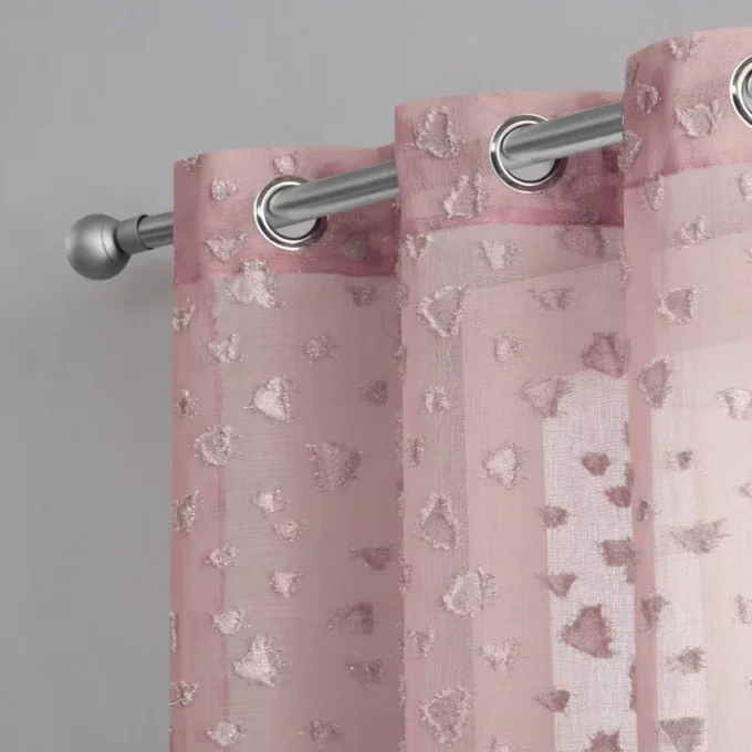 Ethel Embellished Sheer Curtains Ethel Embellished Sheer Curtains