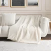 Eyelash Faux Fur Blankets Eyelash Faux Fur Blankets