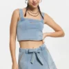 Faux Denim Tank Top Faux Denim Tank Top