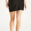 Faux Suede Double Zip Skirt Faux Suede Double Zip Skirt