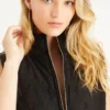 Faux Suede Monogram Vest Faux Suede Monogram Vest