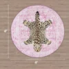 Finely Washable Round Rug Finely Washable Round Rug