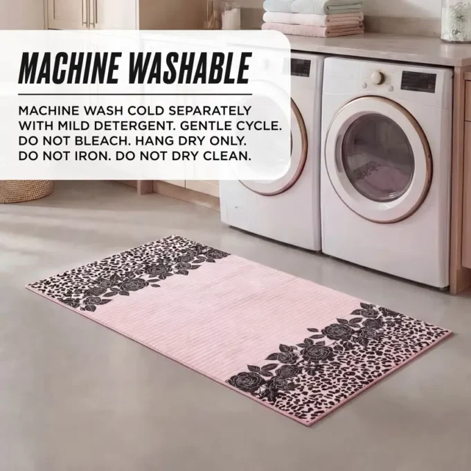 Finely Washable Rug, 2′ X 4′ Finely Washable Rug, 2′ X 4′