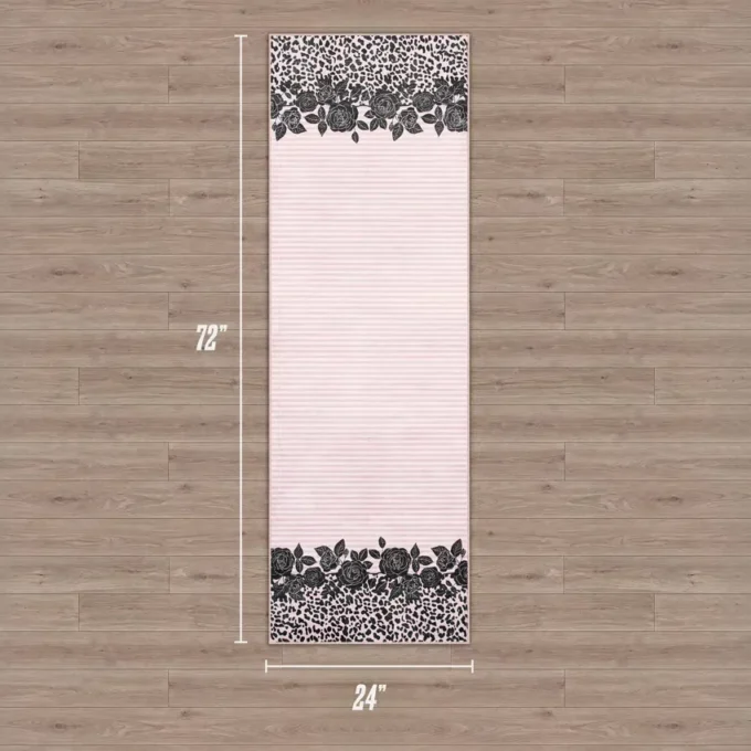 Finely Washable Rug, 2′ X 6′ Finely Washable Rug, 2′ X 6′