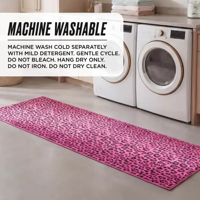 Finely Washable Rug, 2′ X 6′ Finely Washable Rug, 2′ X 6′