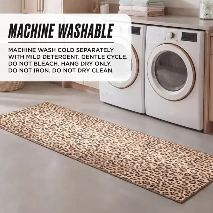Finely Washable Rug, 2′ X 6′ Finely Washable Rug, 2′ X 6′